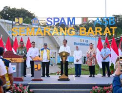 Presiden Jokowi Resmikan SPAM Semarang Barat