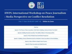 Jurnalis Global Bersatu untuk Jurnalisme Perdamaian di Tengah Tantangan Situasi Internasional yang Tidak Stabil