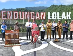 Presiden Jokowi Resmikan Pembangunan Bendungan Lolak di Bolaang Mongondow  