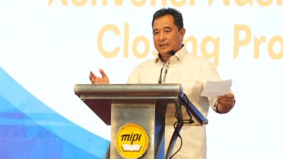 Pj Gubernur Sulsel Bahtiar Pembicara Kunci Prominent Leaders Academy Program MIPI