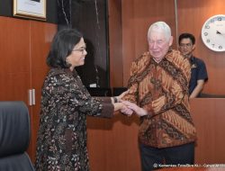 Menkeu Bertemu dengan CEO Freeport