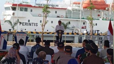 Jokowi Resmikan Pelabuhan Wani Dan Pantoloan