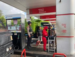 Jaga Ketersediaan BBM dan Antisipasi Kecurangan di SPBU, Polres Bangka Lakukan Patroli Rutin