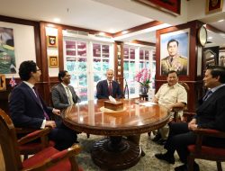 Temui Prabowo, Tony Blair Diskusi Soal Isu Global