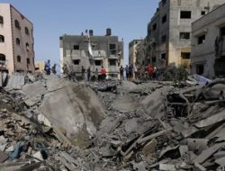 Hari Pertama Idul Fitri, Israel Terus Gempur Jalur Gaza