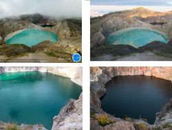 Warna Air Danau Berubah, Status G. Kelimutu Dinaikkan Jadi Waspada