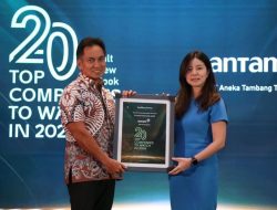 Berkinerja Moncer ANTAM Kembali Raih Penghargaan Bergengsi