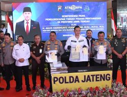 Pangdam IV/Diponegoro Dampingi Menteri ATR/BPN Bongkar Kasus Mafia Tanah Di Jawa Tengah