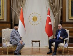 Temui Presiden Erdoğan, Menhan Prabowo Bahas Kerja Sama Pertahanan RI – Turki