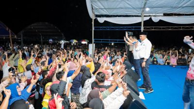 Ciptakan Pemilu Damai dan Sejuk, Anwar Hafid Ajak Warga Sidole Hindari Politik Identitas dan Fitnah