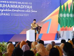 Hadiri Milad Muhammadiyah ke-112 di Kupang Presiden Prabowo Tegaskan Tak Ada Kemakmuran Tanpa Pemerinahan Yang Bersih