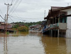 Banjir Melanda Darit, Menyuke, Ratusan Rumah Terendam