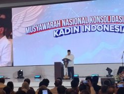 Hadiri Munas Kadin, Presiden Prabowo: Indonesia Butuh Pemuda Pintar, Berhati Bersih dan Merah Putih