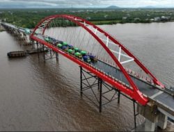 Telan Rp 479 M, jembatan penghubung RI-Malaysia rampung dibangun
