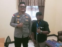 Perkuat Sinergi, Kaperwil Majalah CEO NTT Bersilaturahmi dengan Kapolres Ngada