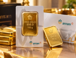 Harga Emas Antam Bertahan di Rp2,57 Juta, Investor Masih Cermati Pergerakan Pasar