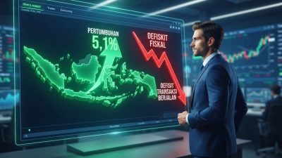 Dua Sisi Proyeksi IMF: Ekonomi RI Tumbuh 5,1% tapi Risiko Fiskal Membengkak