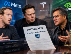 Benturan Titan Teknologi: Zuckerberg, Musk, dan Huang Menentang Kerangka Regulasi Keamanan AI Anthropic