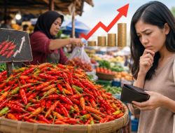 Harga Cabai Rawit Tembus Rp132 Ribu per Kilogram, Daya Beli Masyarakat Kembali Diuji
